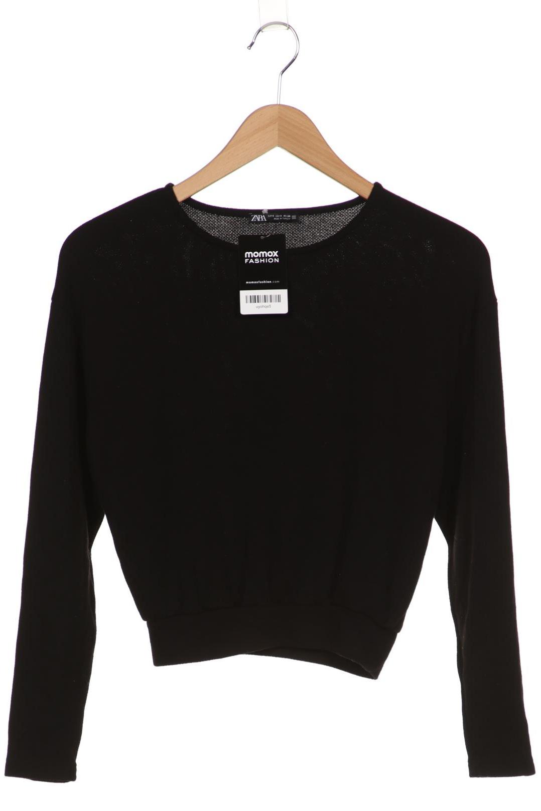 

Zara Damen Sweatshirt, schwarz, Gr. 36