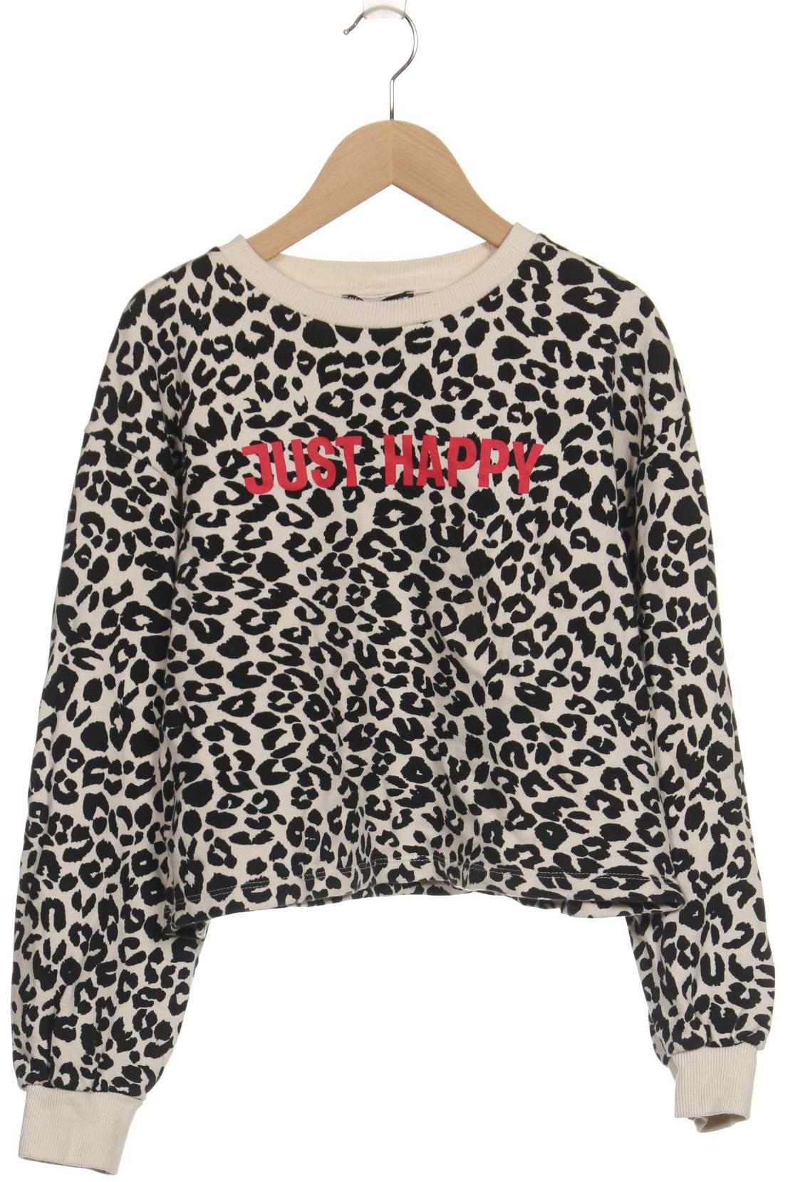 

Zara Damen Sweatshirt, cremeweiß, Gr. 38