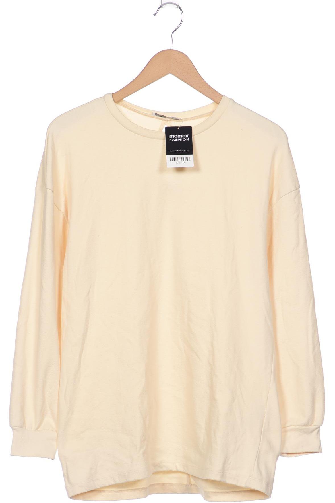 

Zara Damen Sweatshirt, cremeweiß, Gr. 36
