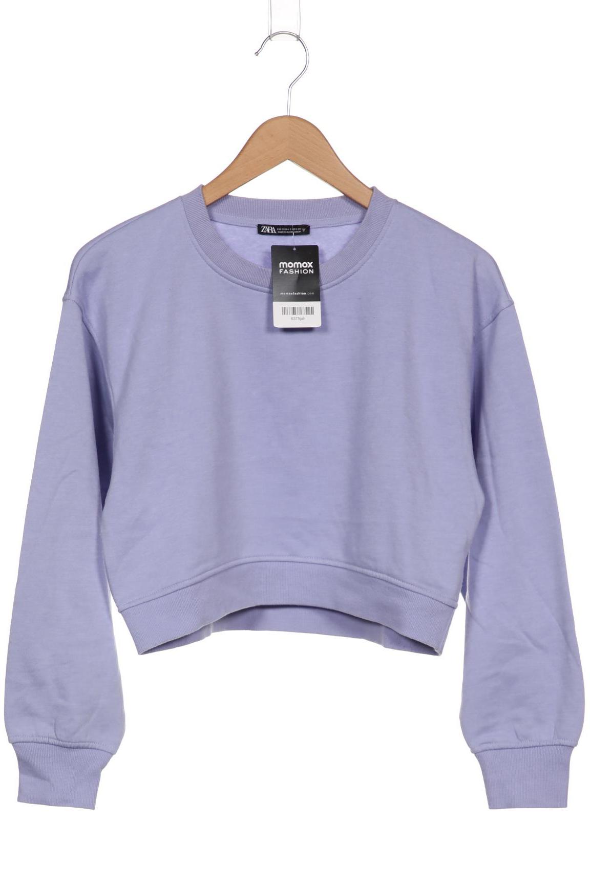 

ZARA Damen Sweatshirt, flieder