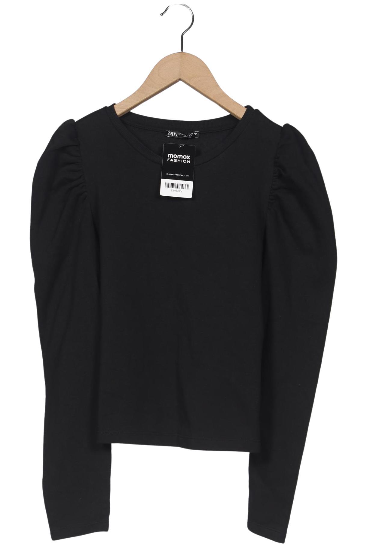 

Zara Damen Sweatshirt, schwarz, Gr. 38
