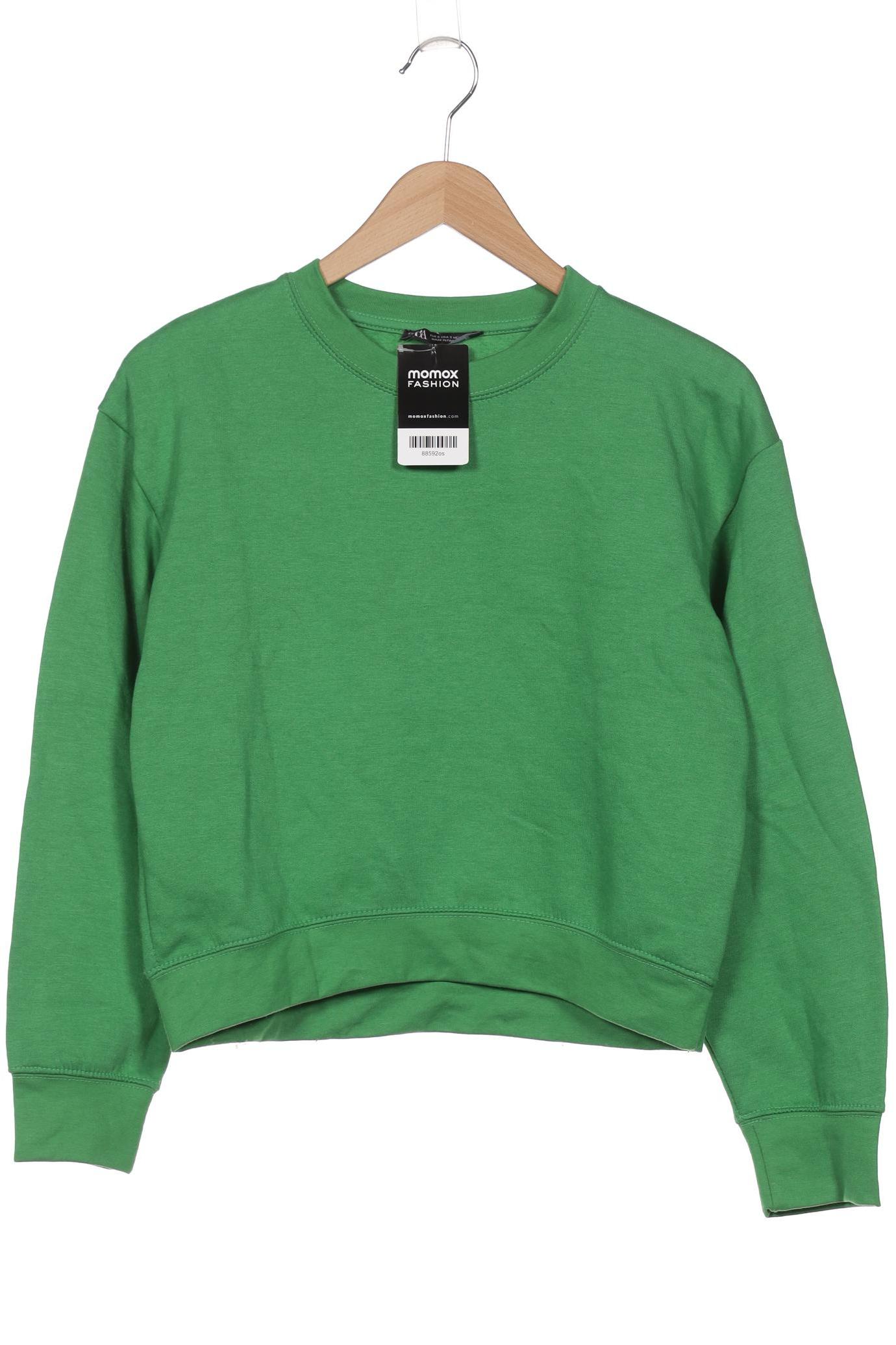 

Zara Damen Sweatshirt, grün, Gr. 36