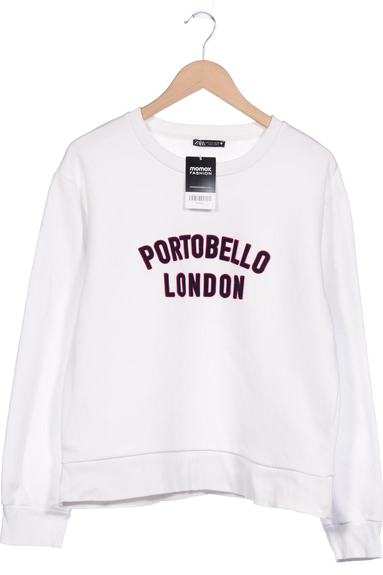 

ZARA Damen Sweatshirt, weiß