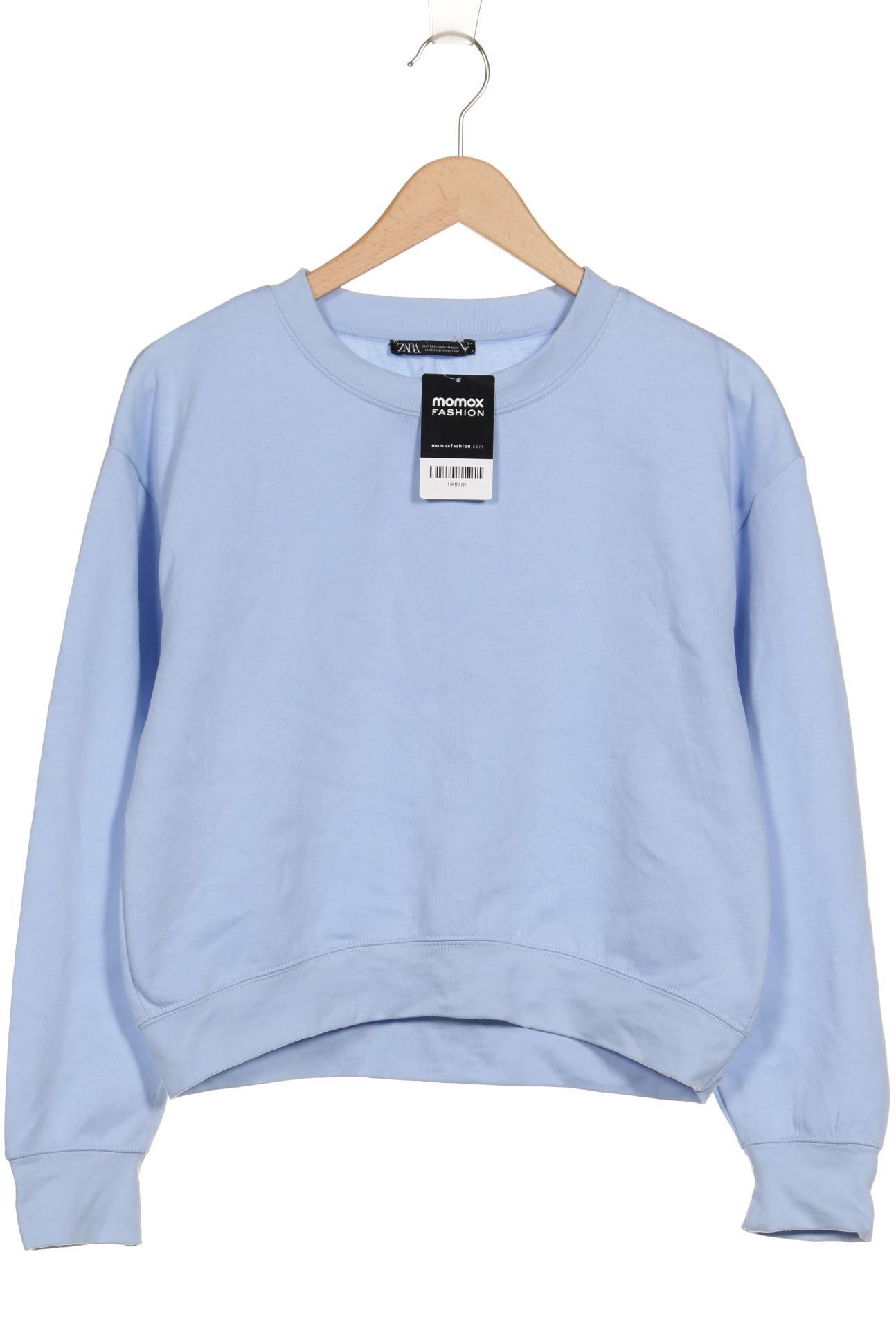 

Zara Damen Sweatshirt, hellblau, Gr. 38