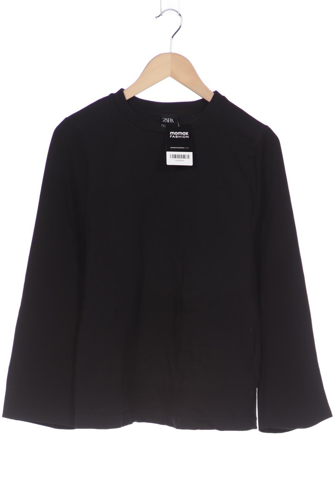 

ZARA Damen Sweatshirt, schwarz