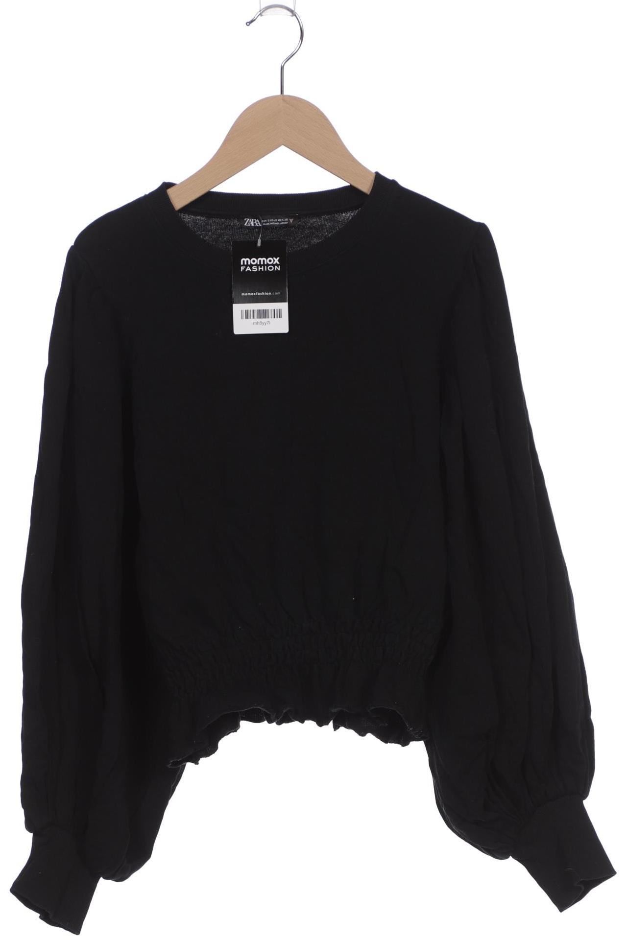 

Zara Damen Sweatshirt, schwarz, Gr. 36