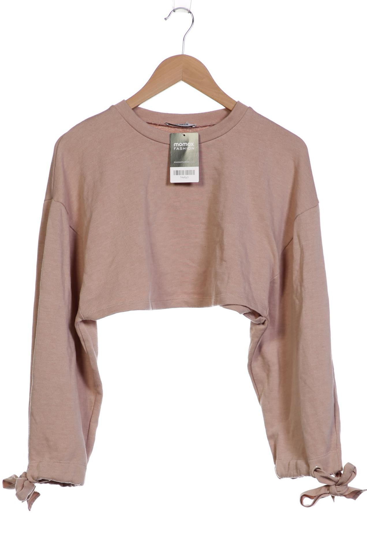 

Zara Damen Sweatshirt, beige, Gr. 36