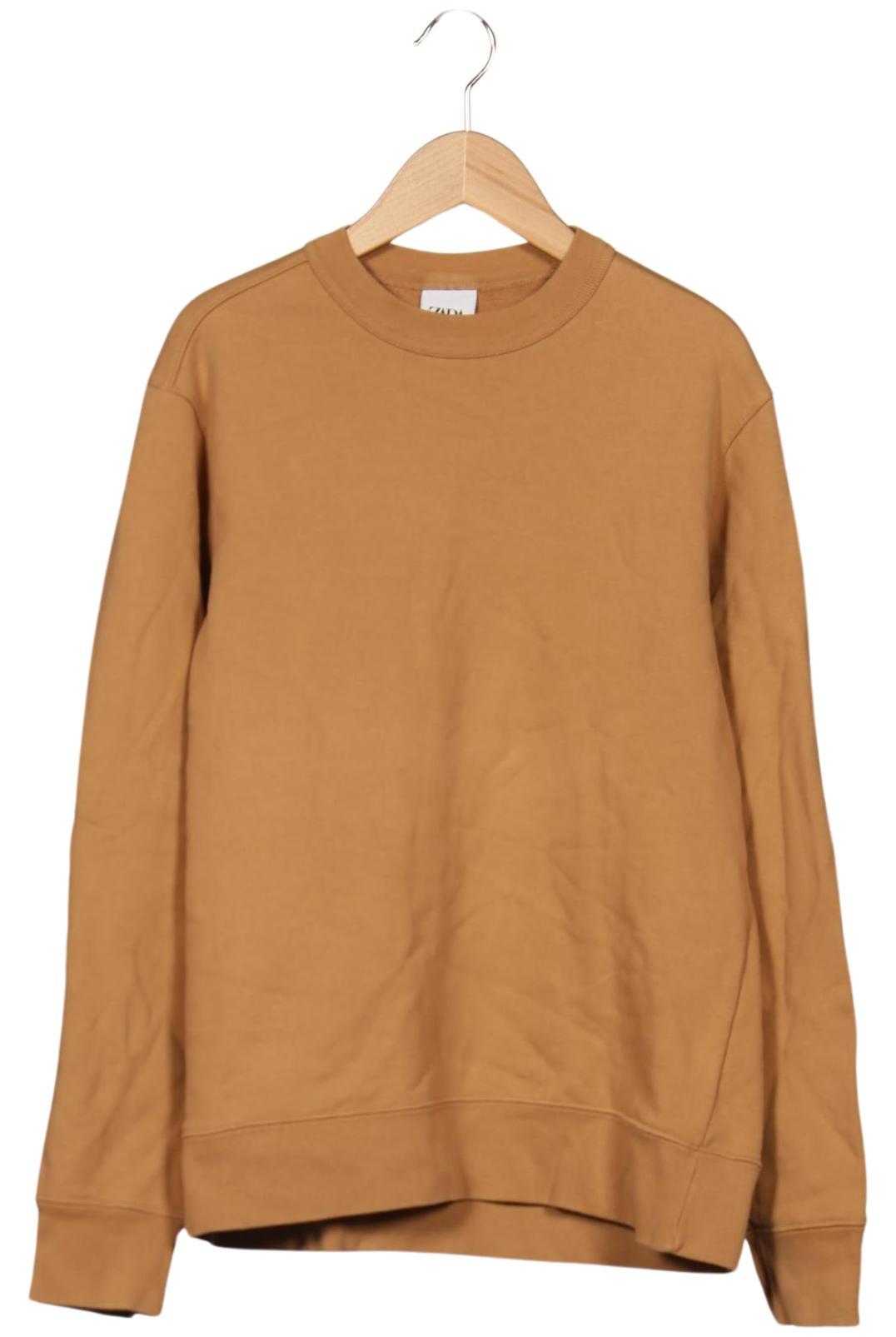 

Zara Damen Sweatshirt, beige, Gr. 36