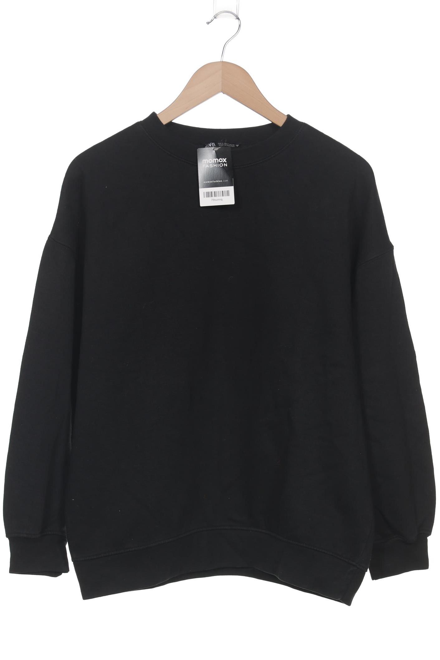

Zara Damen Sweatshirt, schwarz, Gr. 36