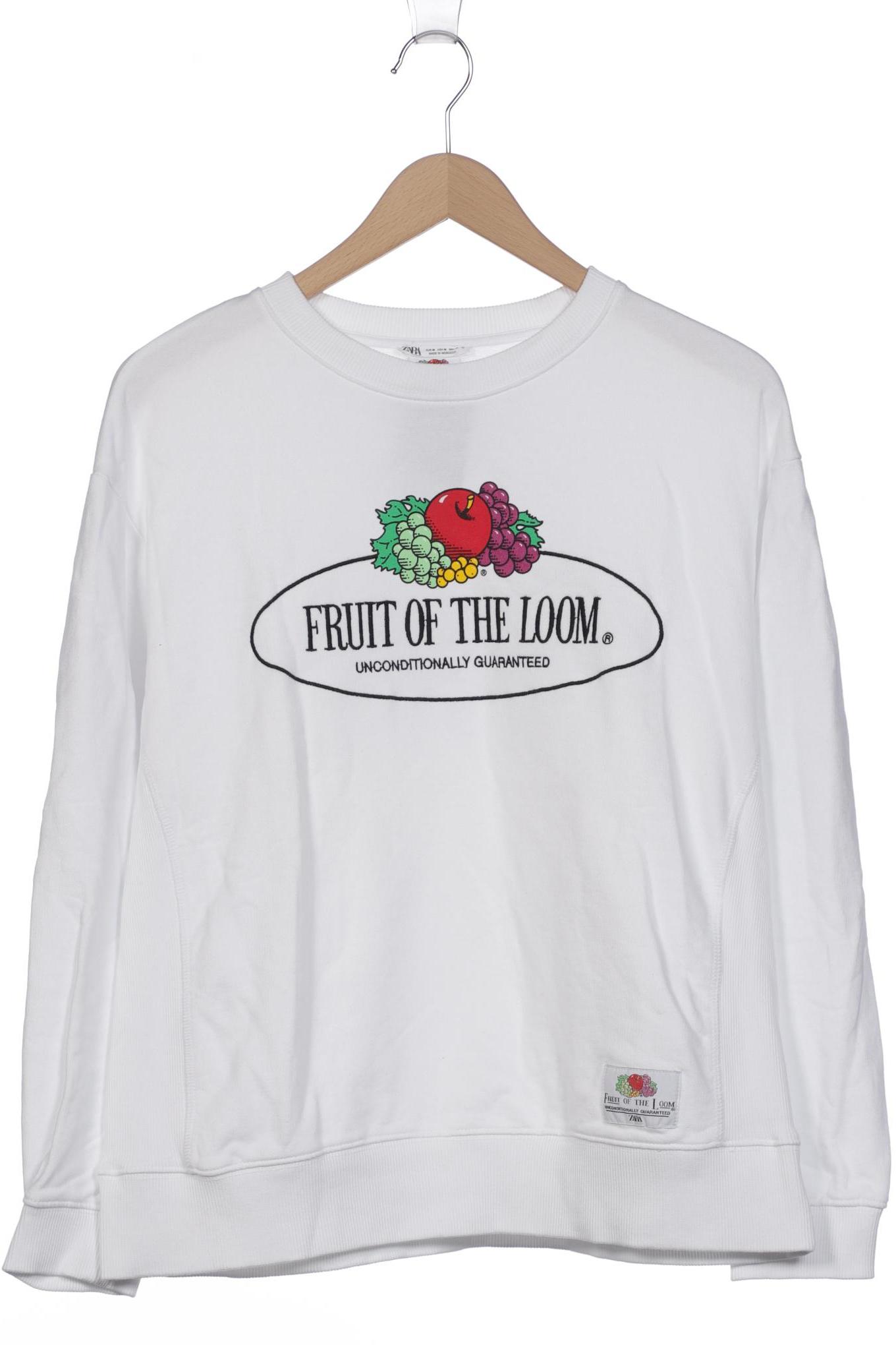 

Zara Damen Sweatshirt, weiß, Gr. 38