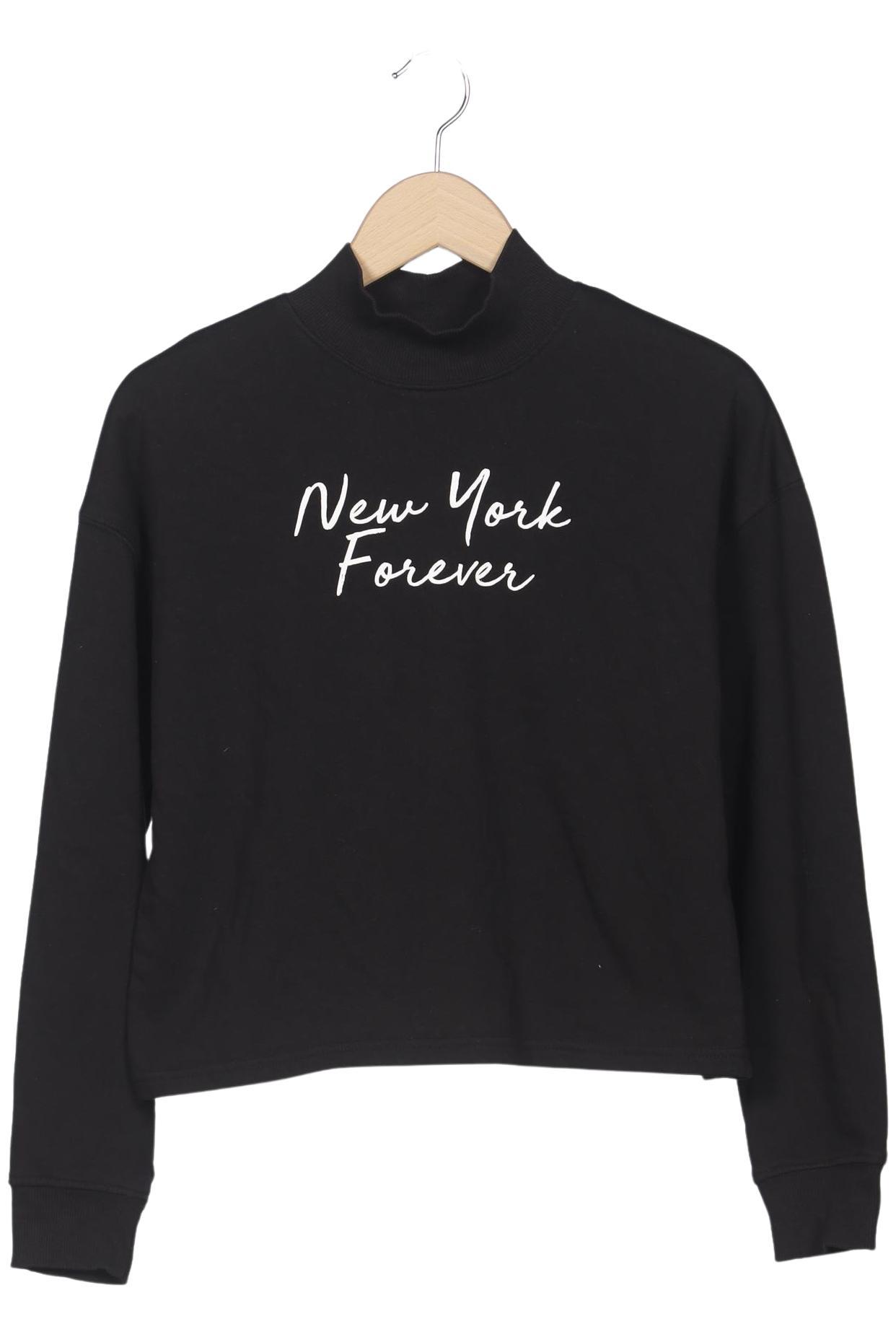 

Zara Damen Sweatshirt, schwarz, Gr. 36