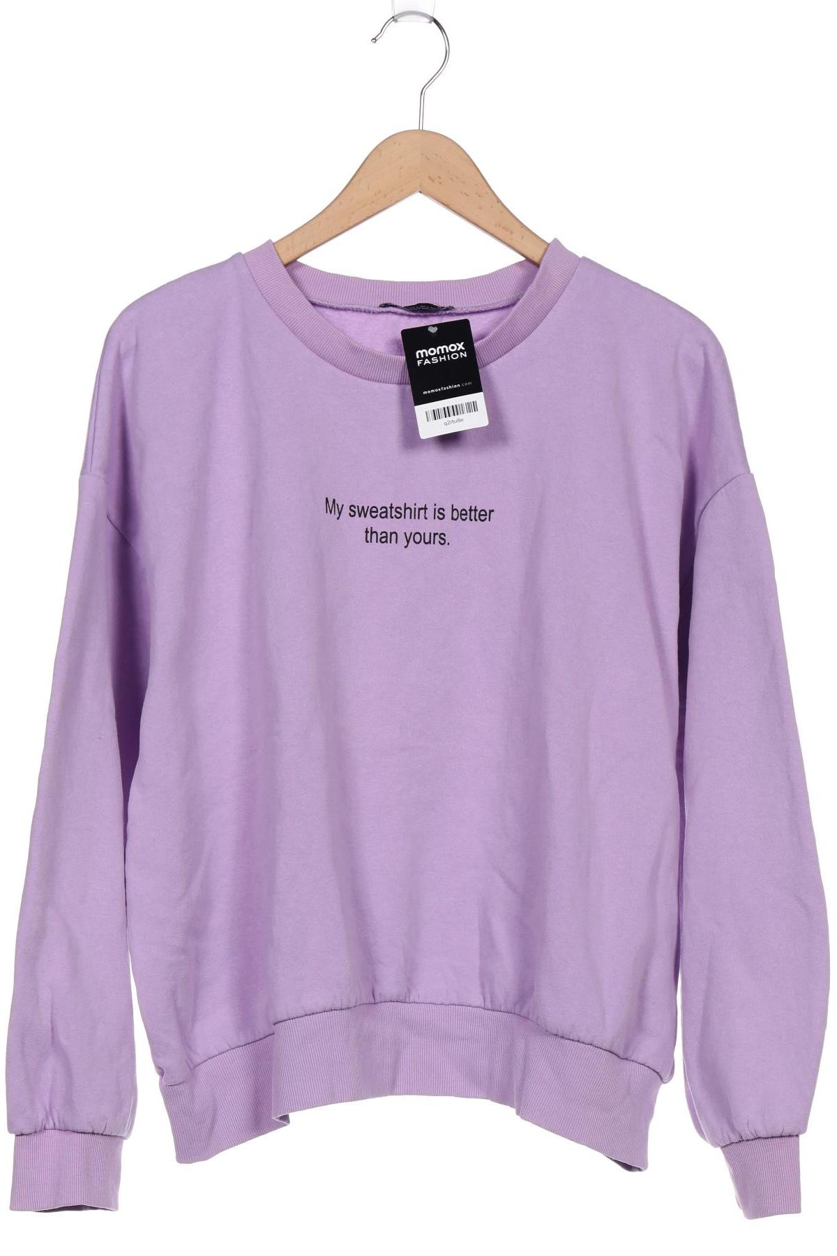 

ZARA Damen Sweatshirt, flieder