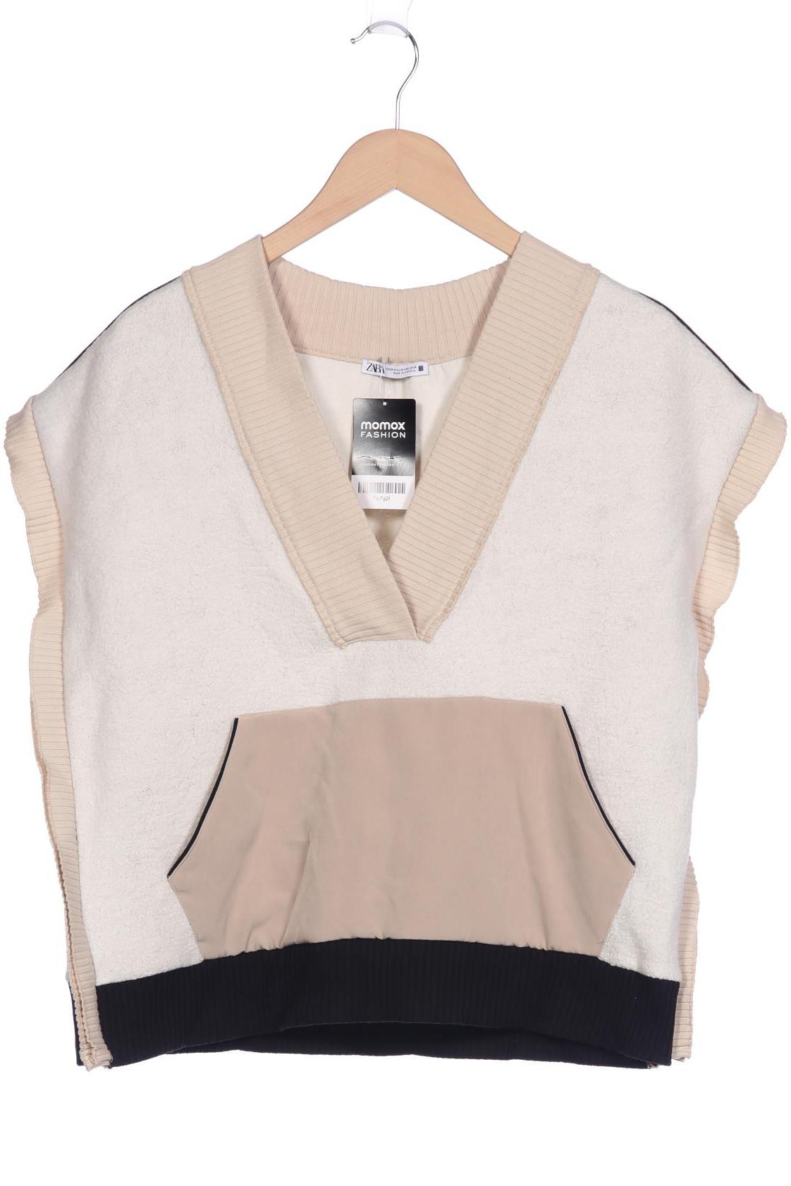 

ZARA Damen Sweatshirt, beige