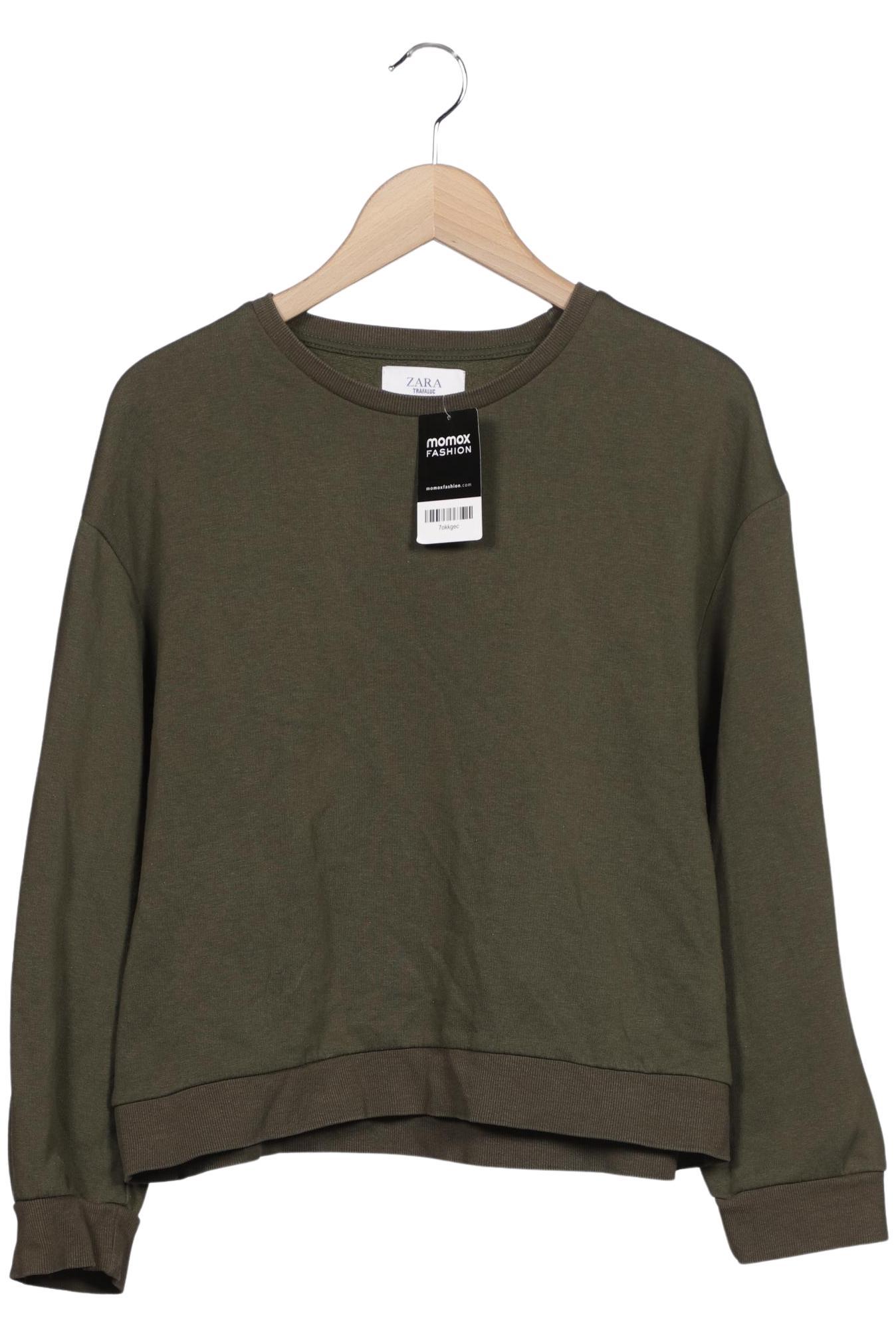 

Zara Damen Sweatshirt, grün, Gr. 38