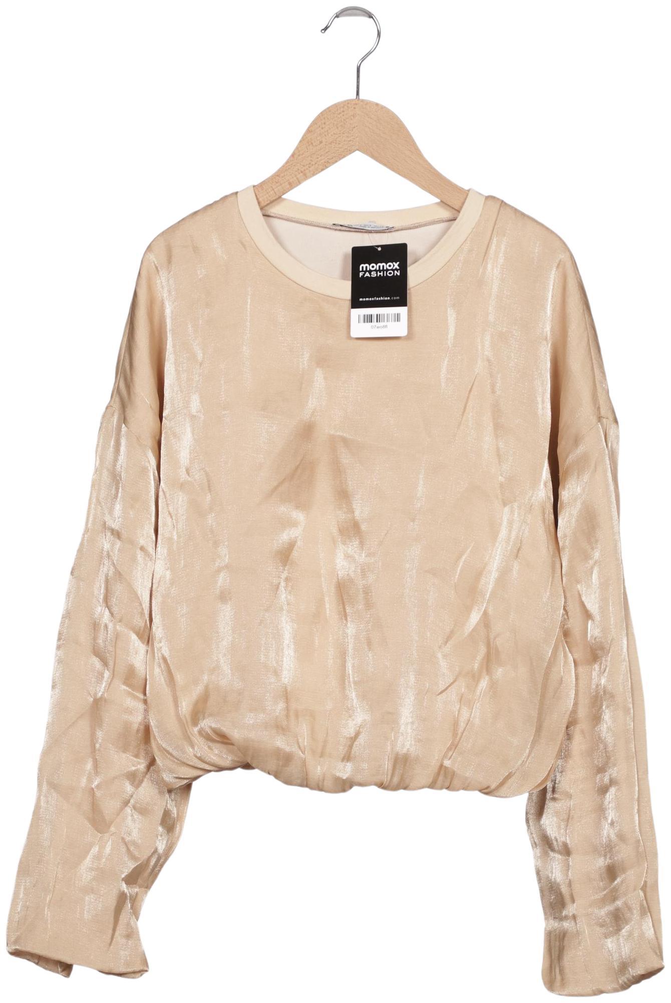 

Zara Damen Sweatshirt, beige, Gr. 36