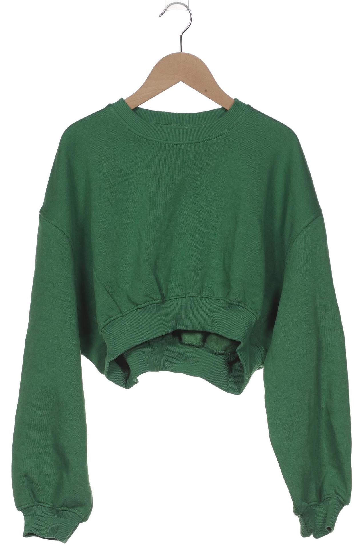 

Zara Damen Sweatshirt, grün, Gr. 36