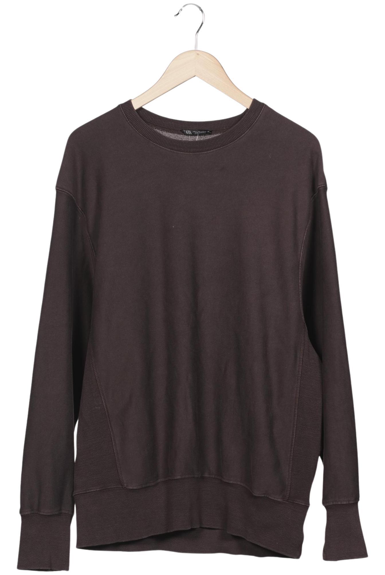 

Zara Damen Sweatshirt, braun, Gr. 38