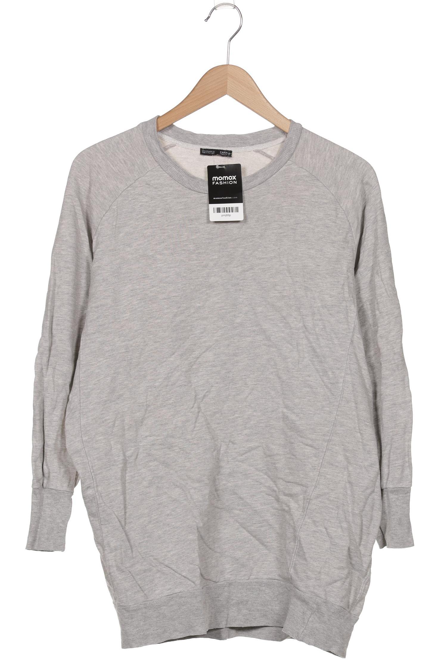 

Zara Damen Sweatshirt, grau, Gr. 38