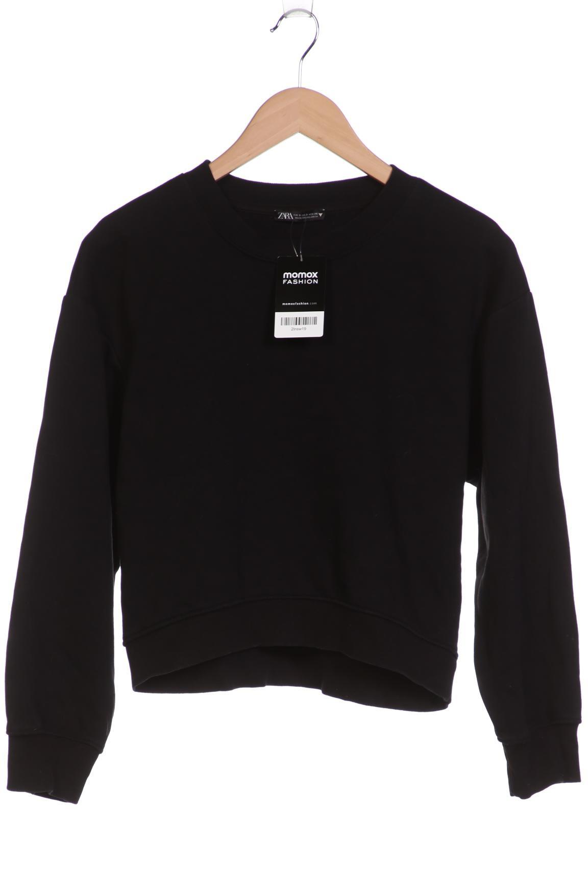 

Zara Damen Sweatshirt, schwarz, Gr. 36