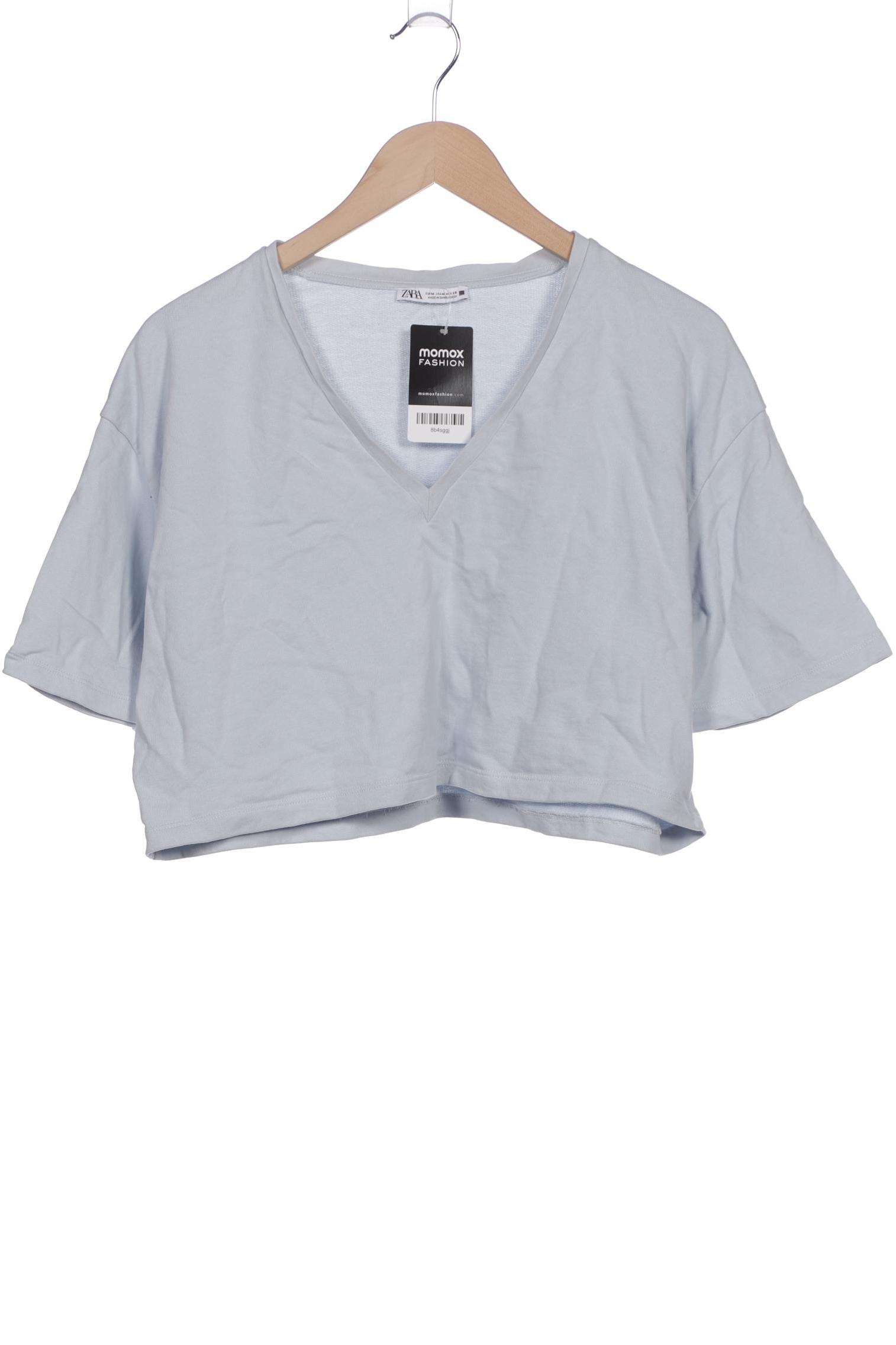 

Zara Damen Sweatshirt, hellblau, Gr. 38