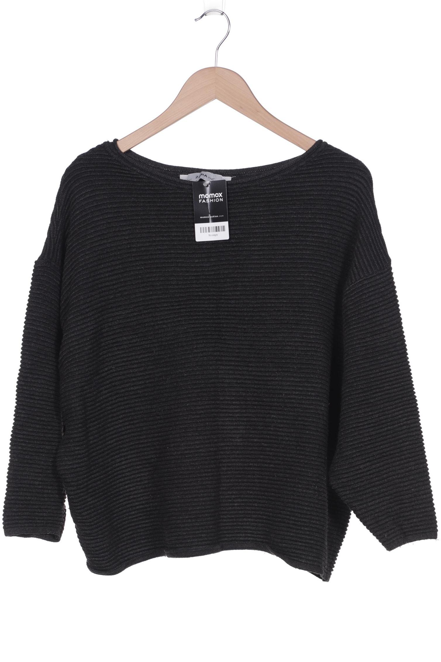 

ZARA Damen Sweatshirt, schwarz