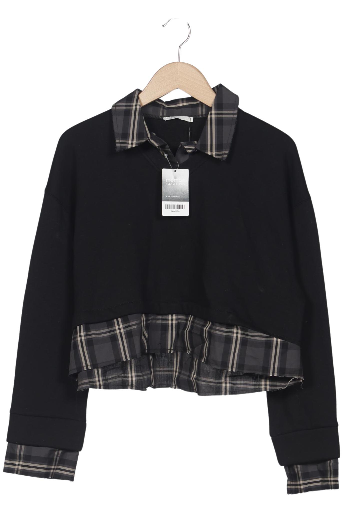 

Zara Damen Sweatshirt, schwarz, Gr. 42