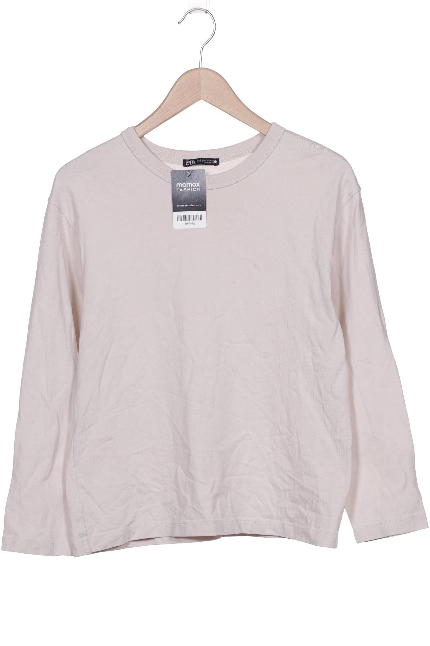 

ZARA Damen Sweatshirt, beige