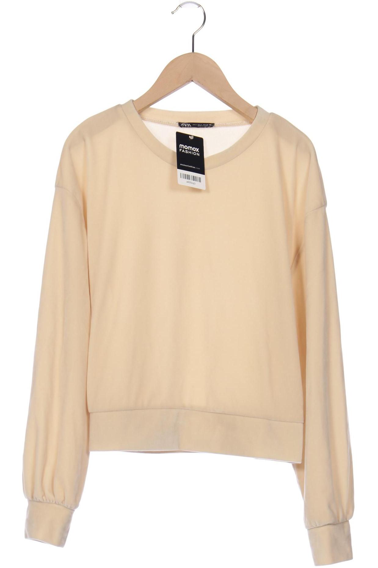 

Zara Damen Sweatshirt, beige, Gr. 36