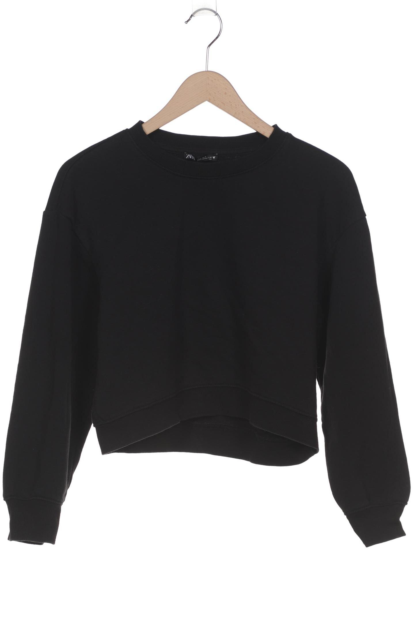 

Zara Damen Sweatshirt, schwarz, Gr. 36