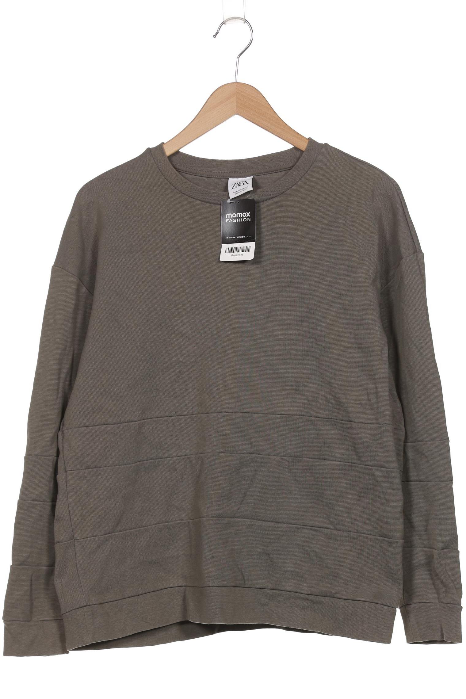 

Zara Damen Sweatshirt, grün, Gr. 38