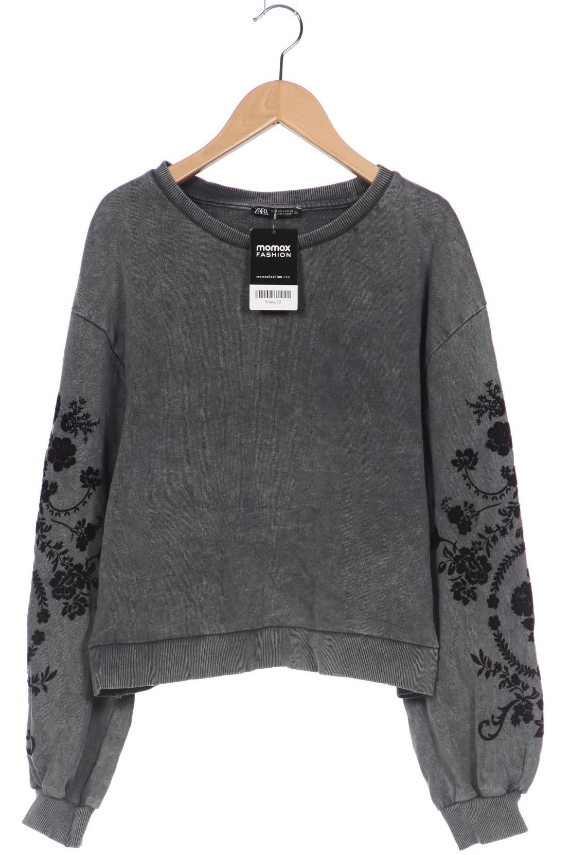 

ZARA Damen Sweatshirt, grau