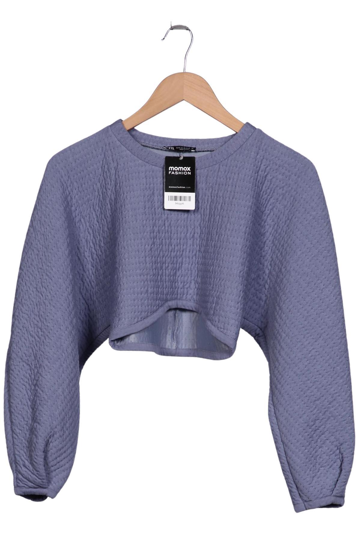 

Zara Damen Sweatshirt, blau, Gr. 36