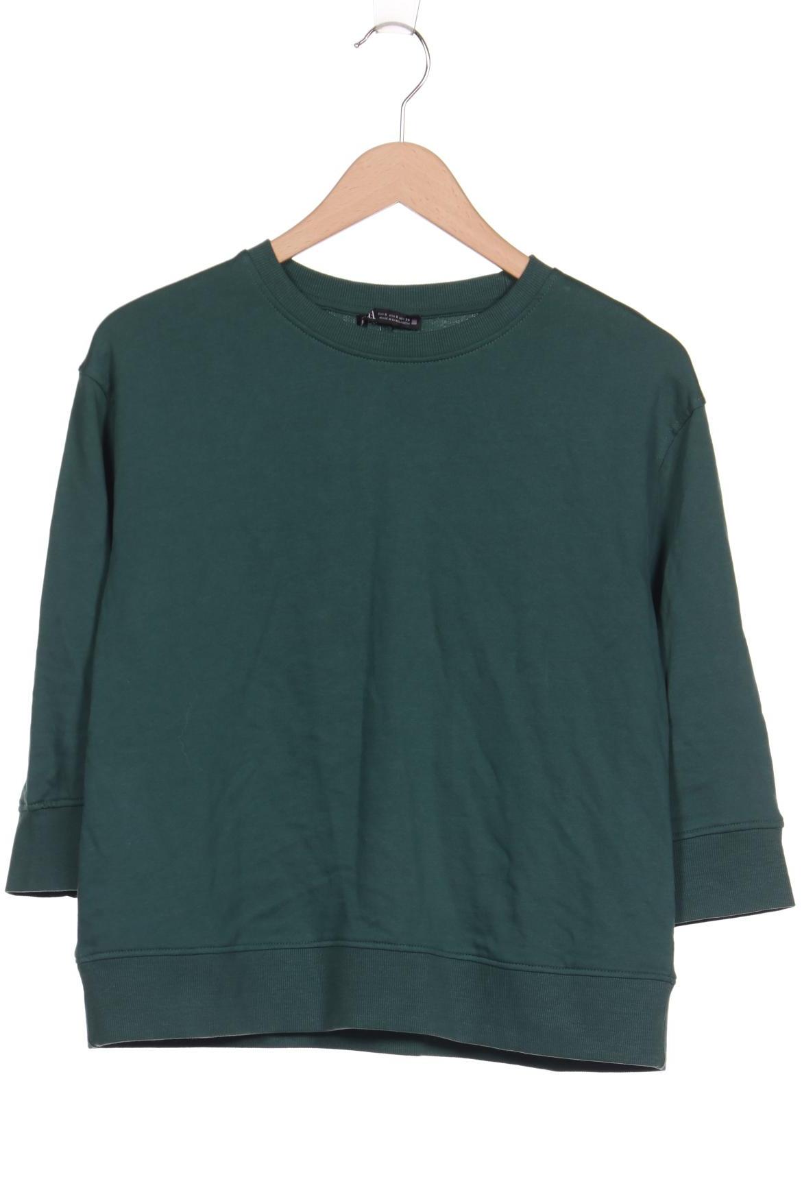 

ZARA Damen Sweatshirt, grün