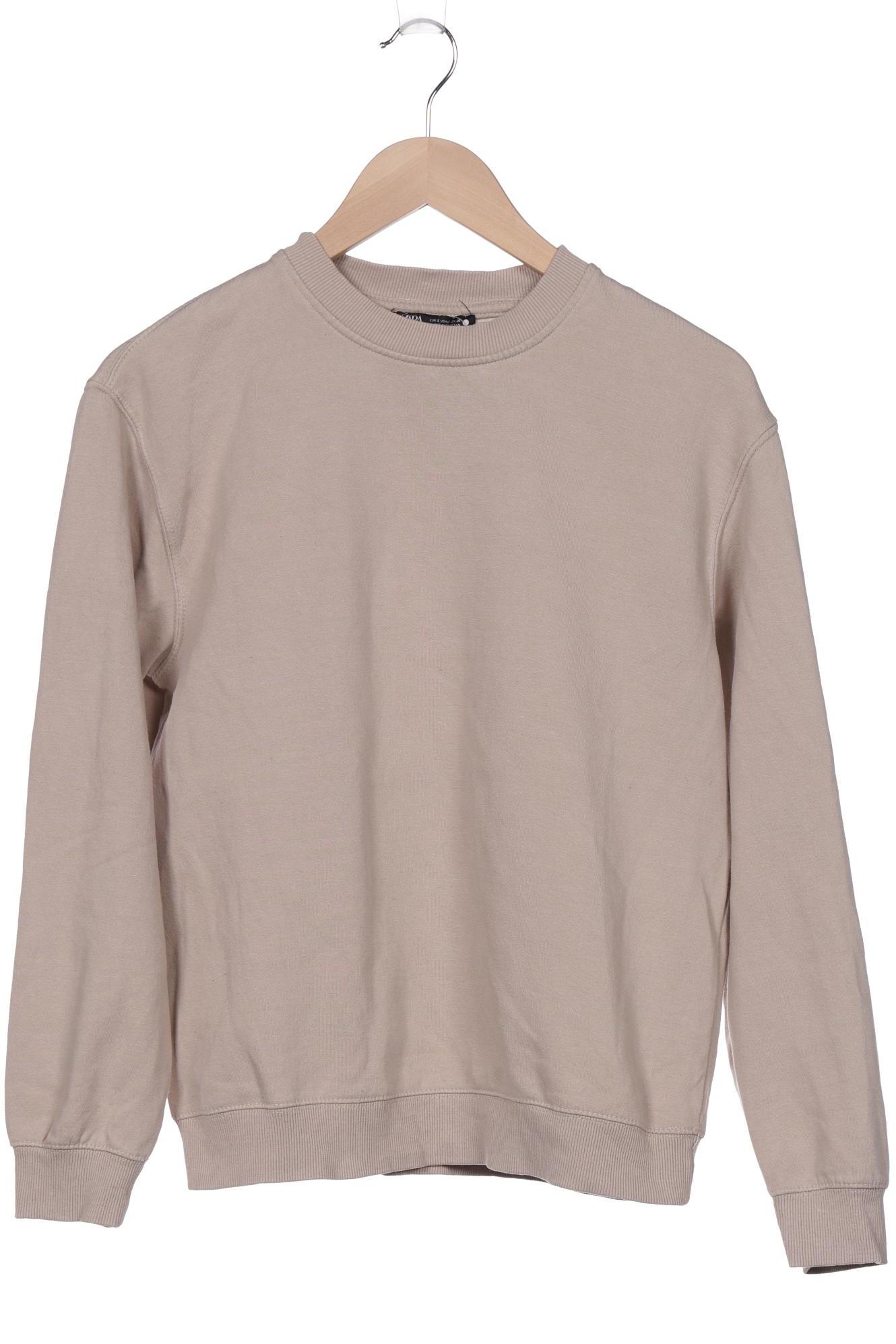 

Zara Damen Sweatshirt, beige, Gr. 36