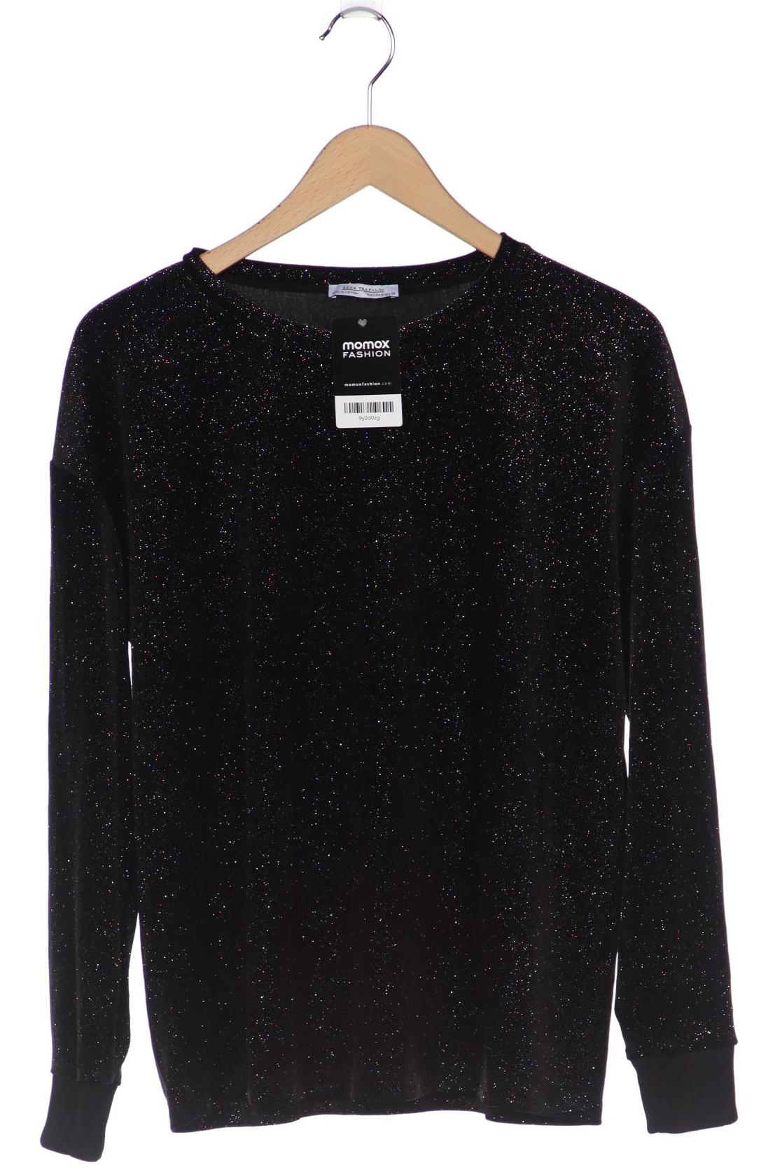 

ZARA Damen Sweatshirt, schwarz