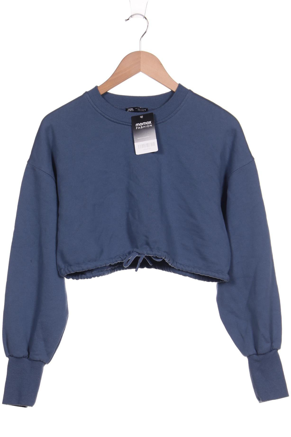 

ZARA Damen Sweatshirt, blau