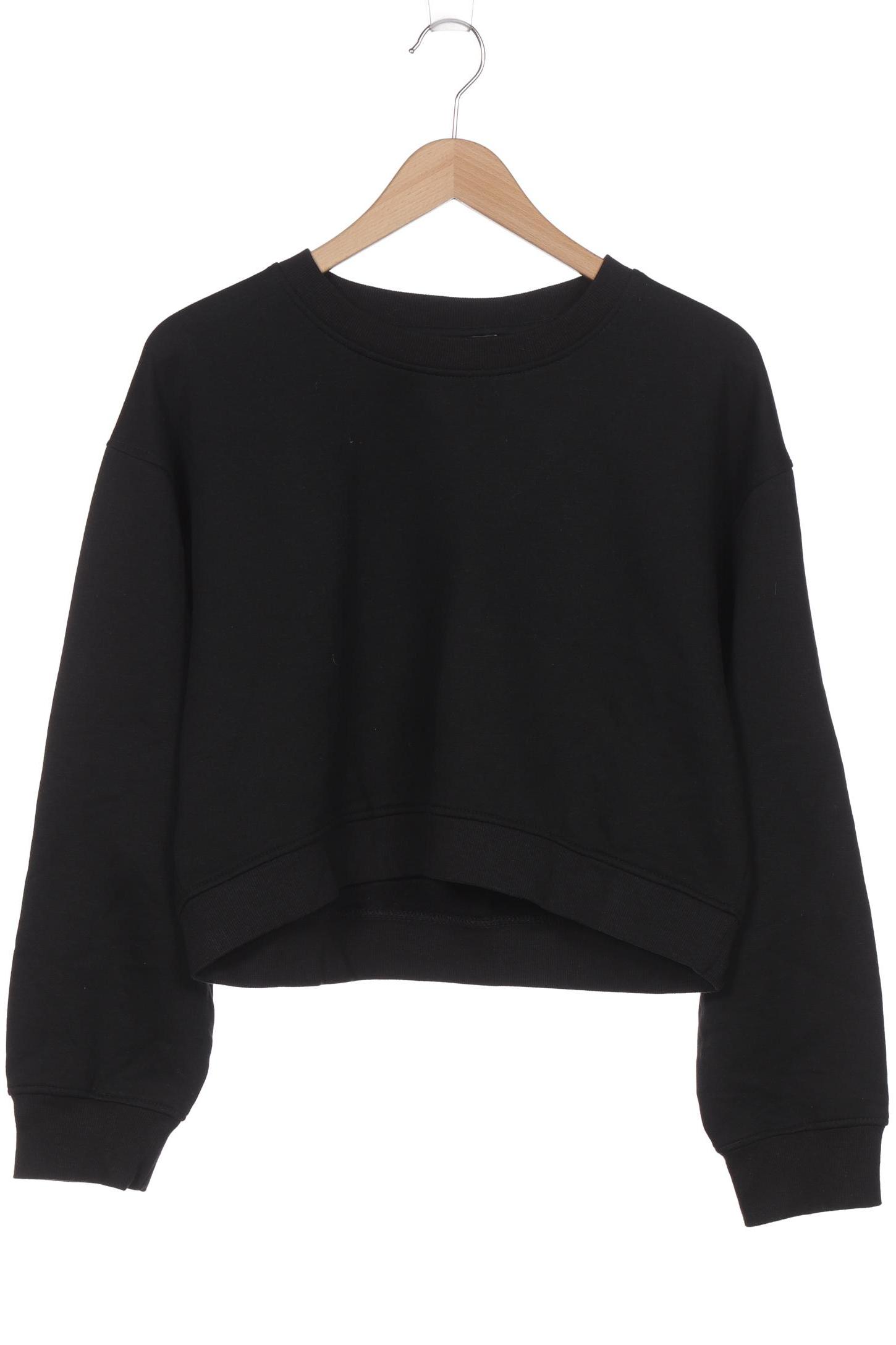 

ZARA Damen Sweatshirt, schwarz