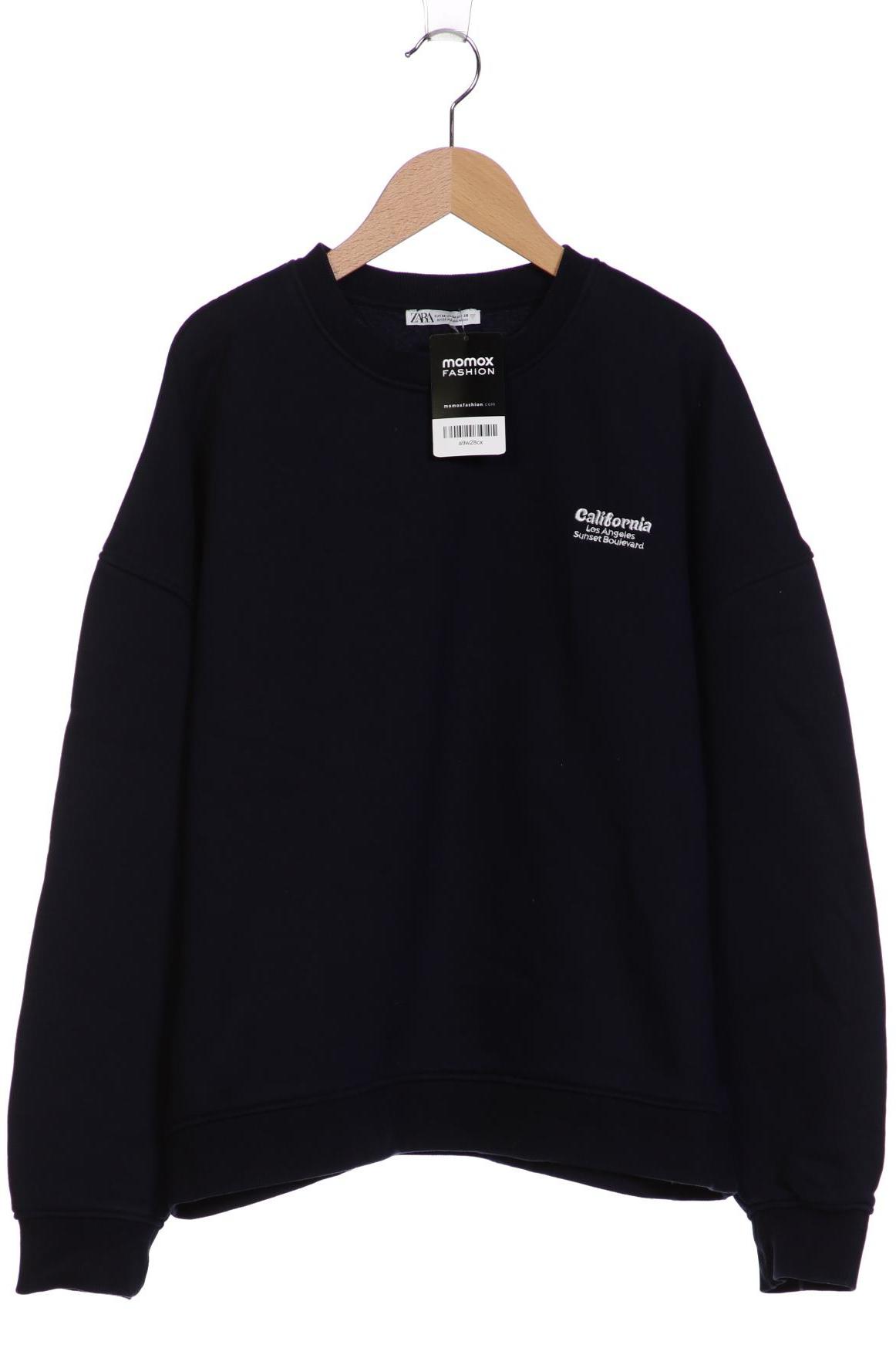

Zara Damen Sweatshirt, marineblau, Gr. 38