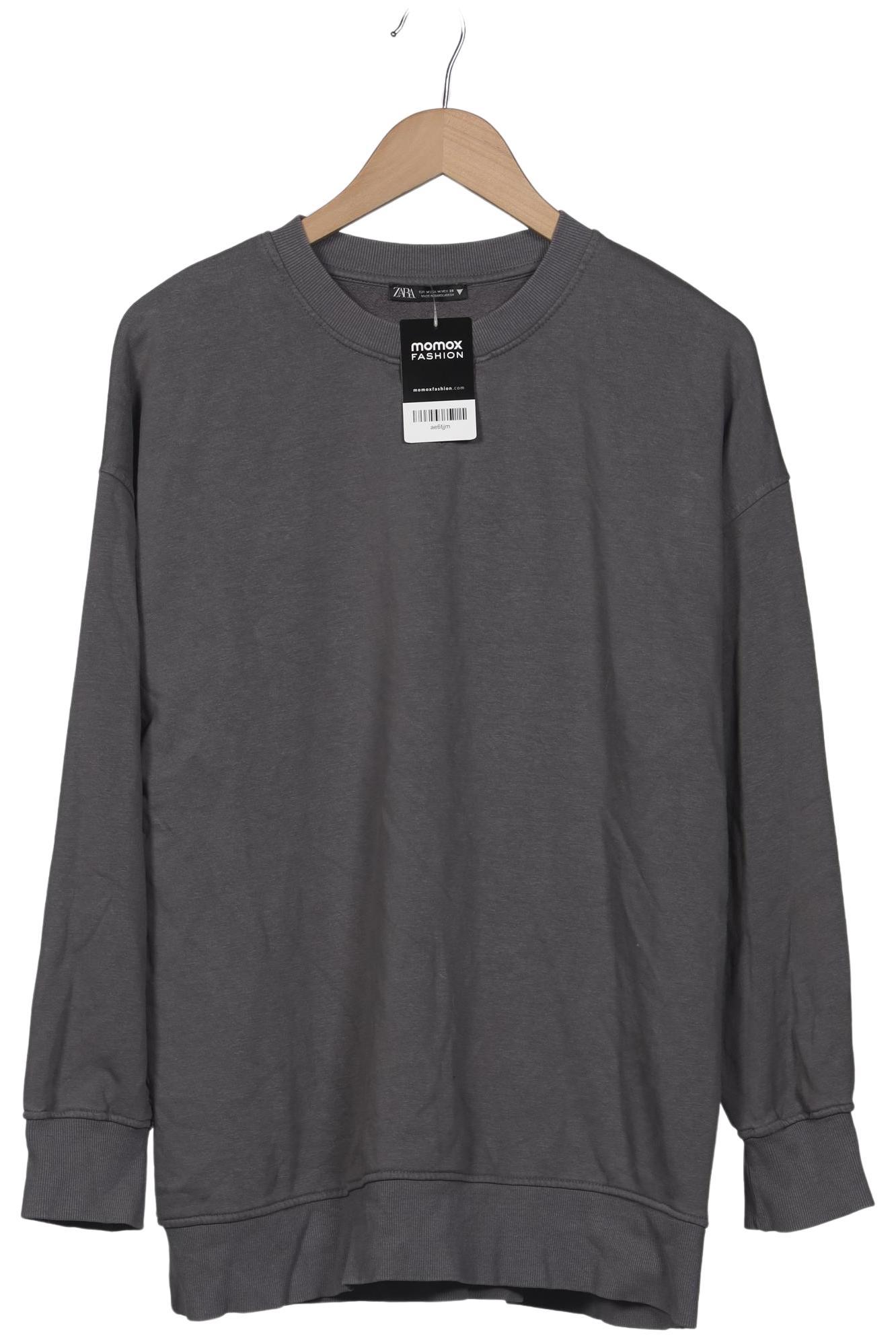

Zara Damen Sweatshirt, grau, Gr. 38