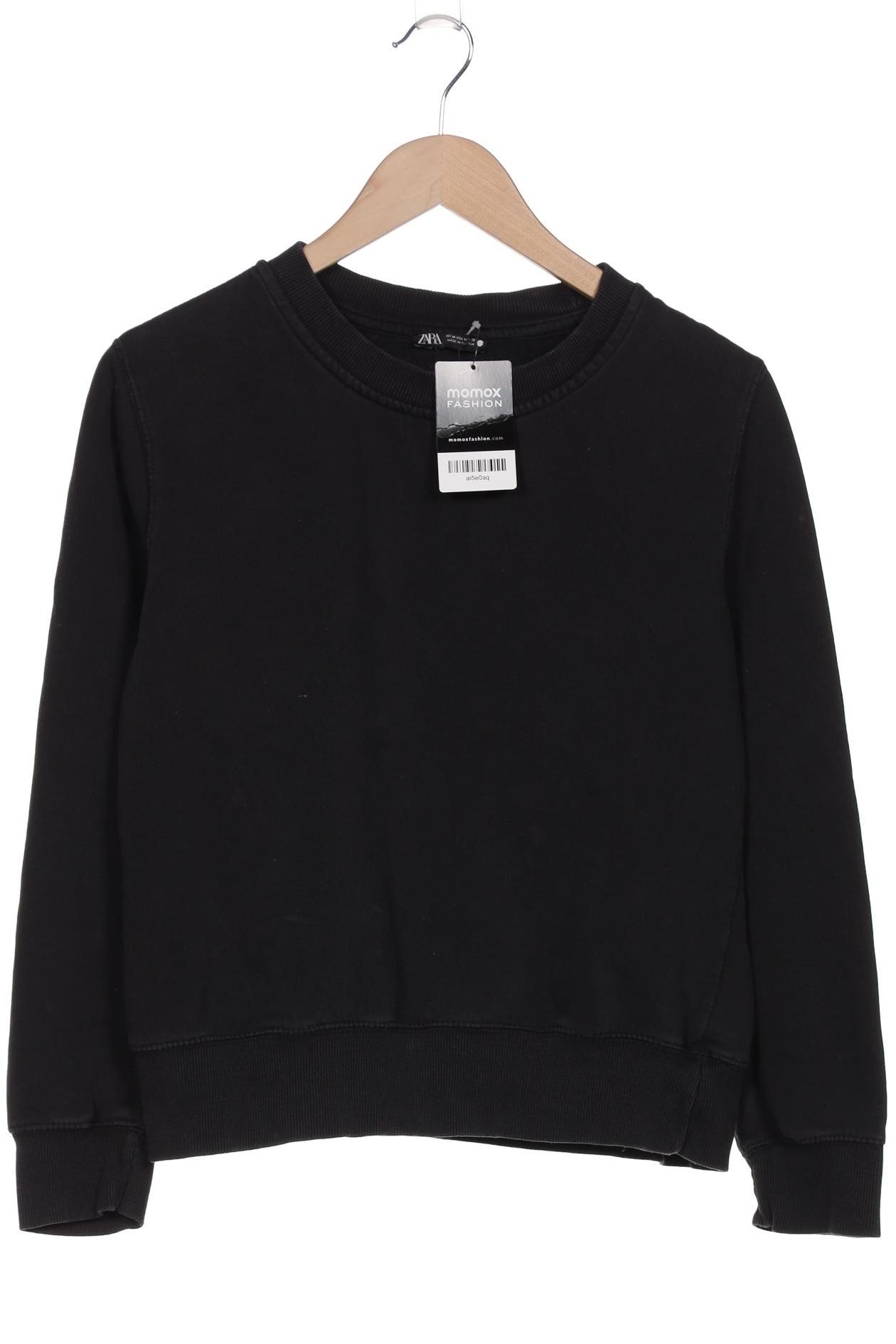 

Zara Damen Sweatshirt, schwarz, Gr. 38