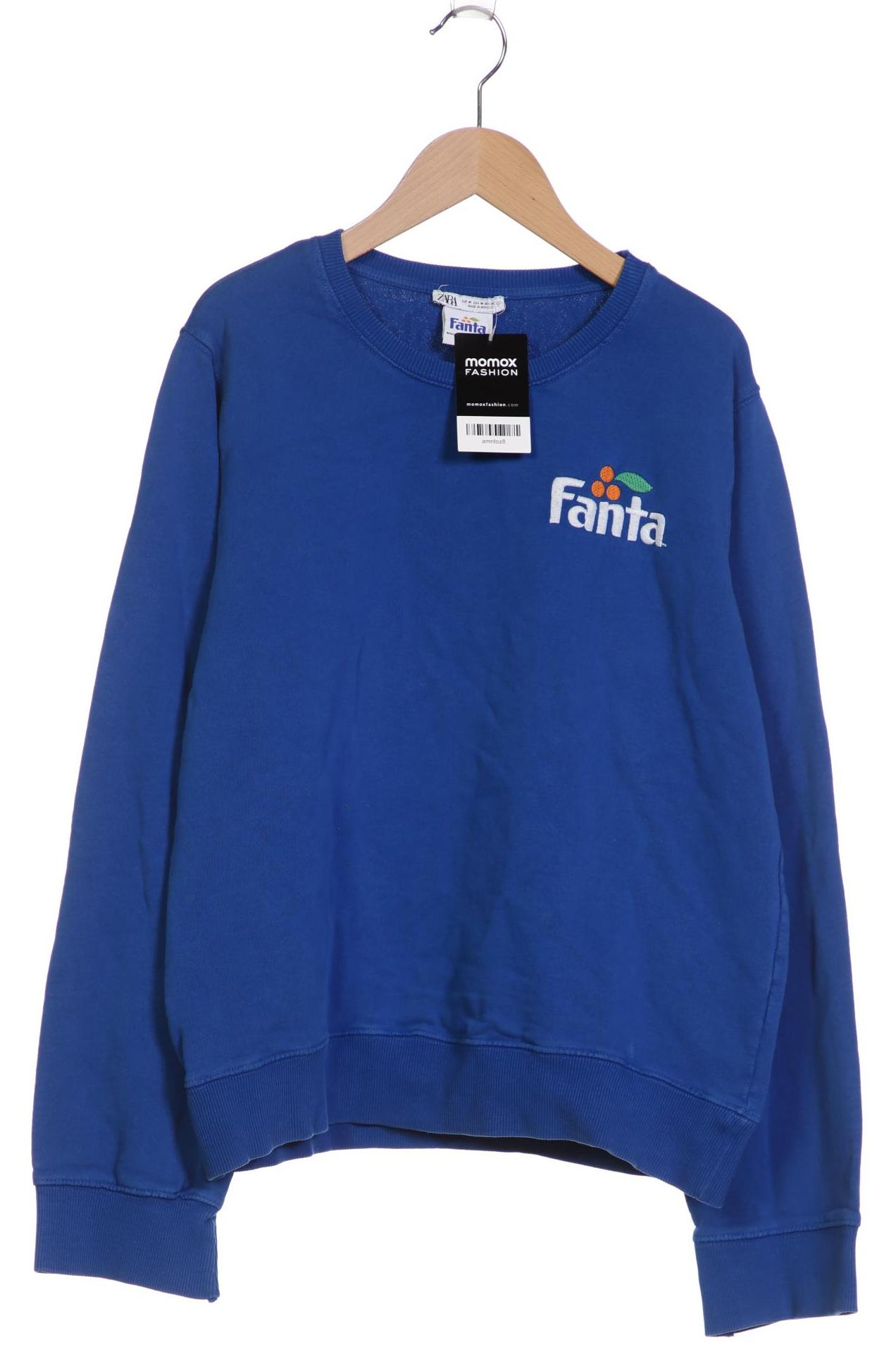 

Zara Damen Sweatshirt, blau, Gr. 38