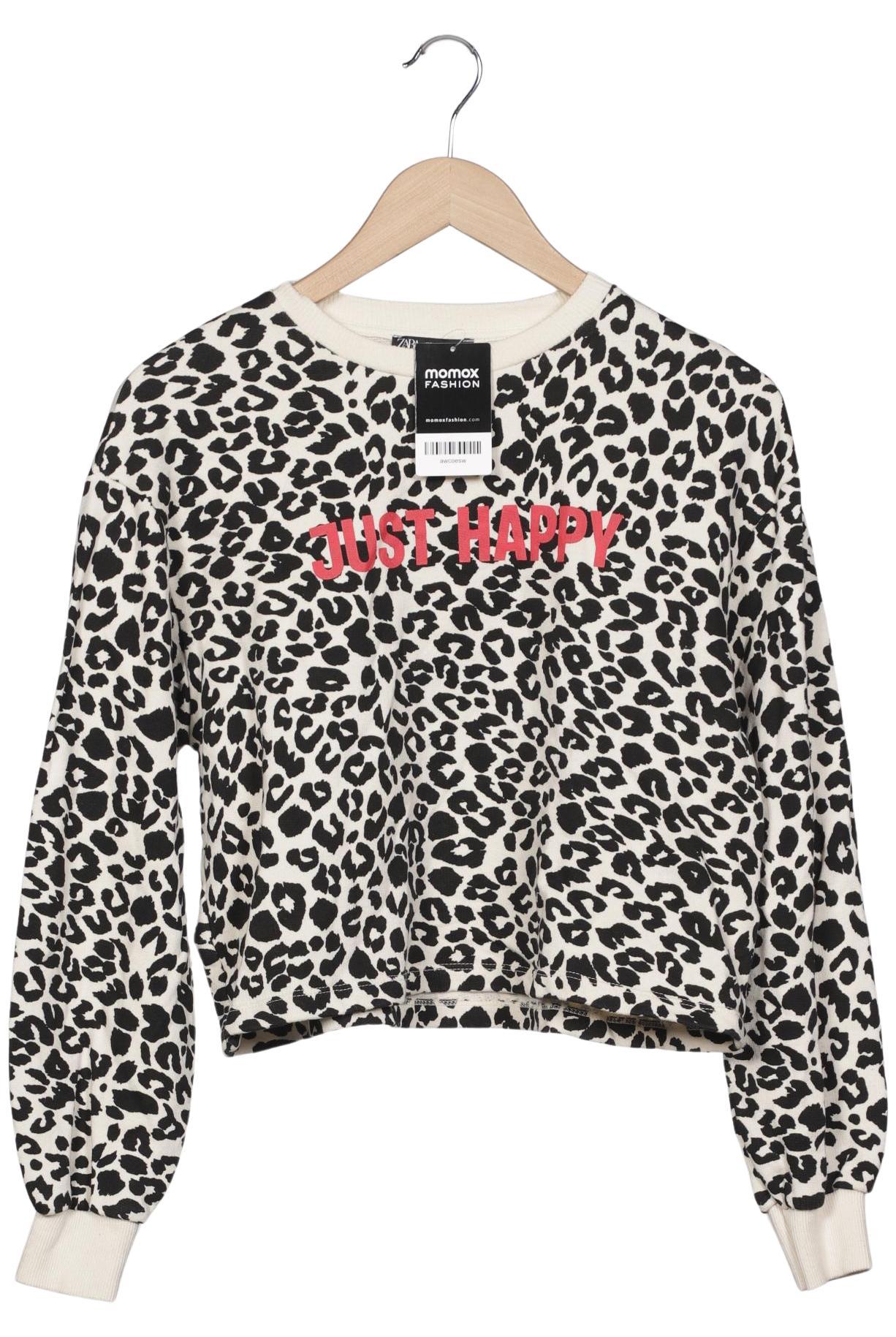 

Zara Damen Sweatshirt, mehrfarbig, Gr. 38