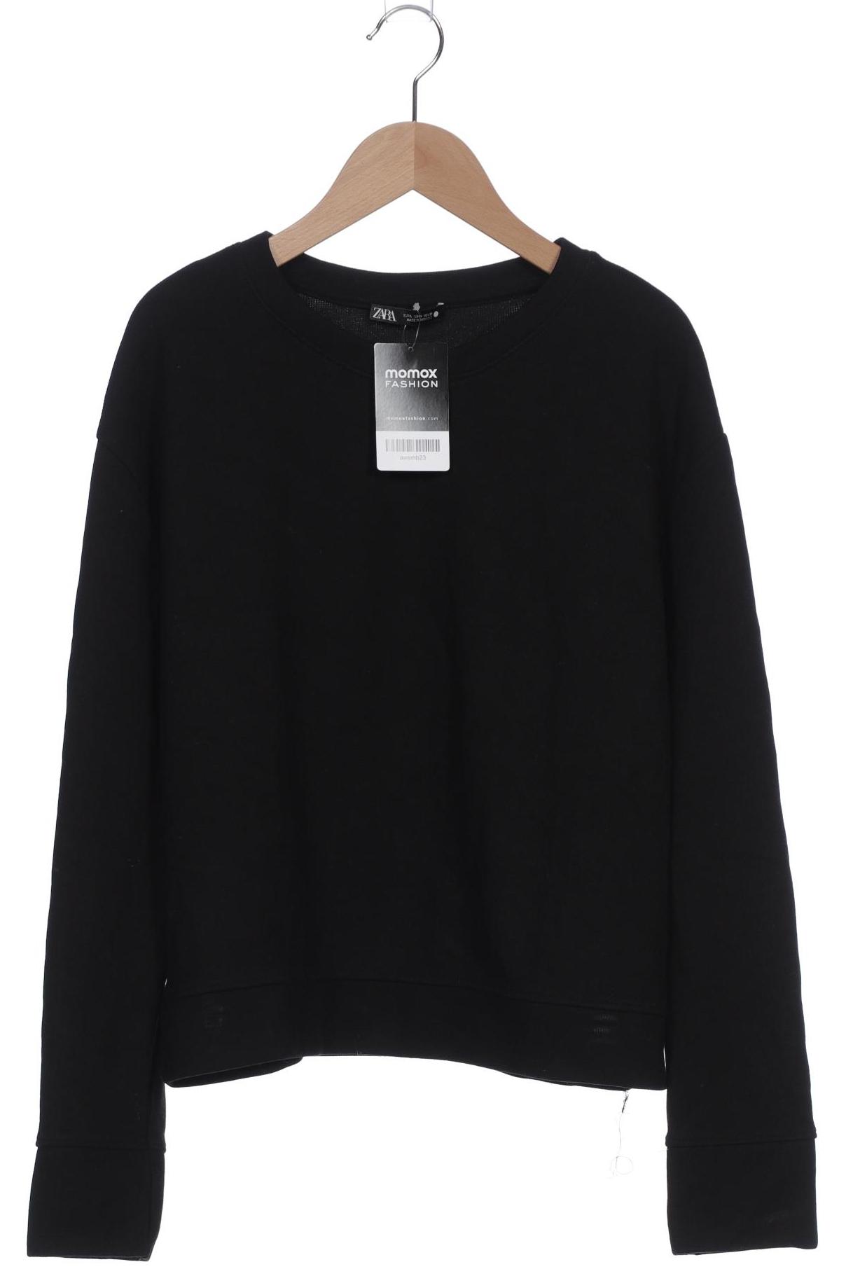 

Zara Damen Sweatshirt, schwarz, Gr. 42