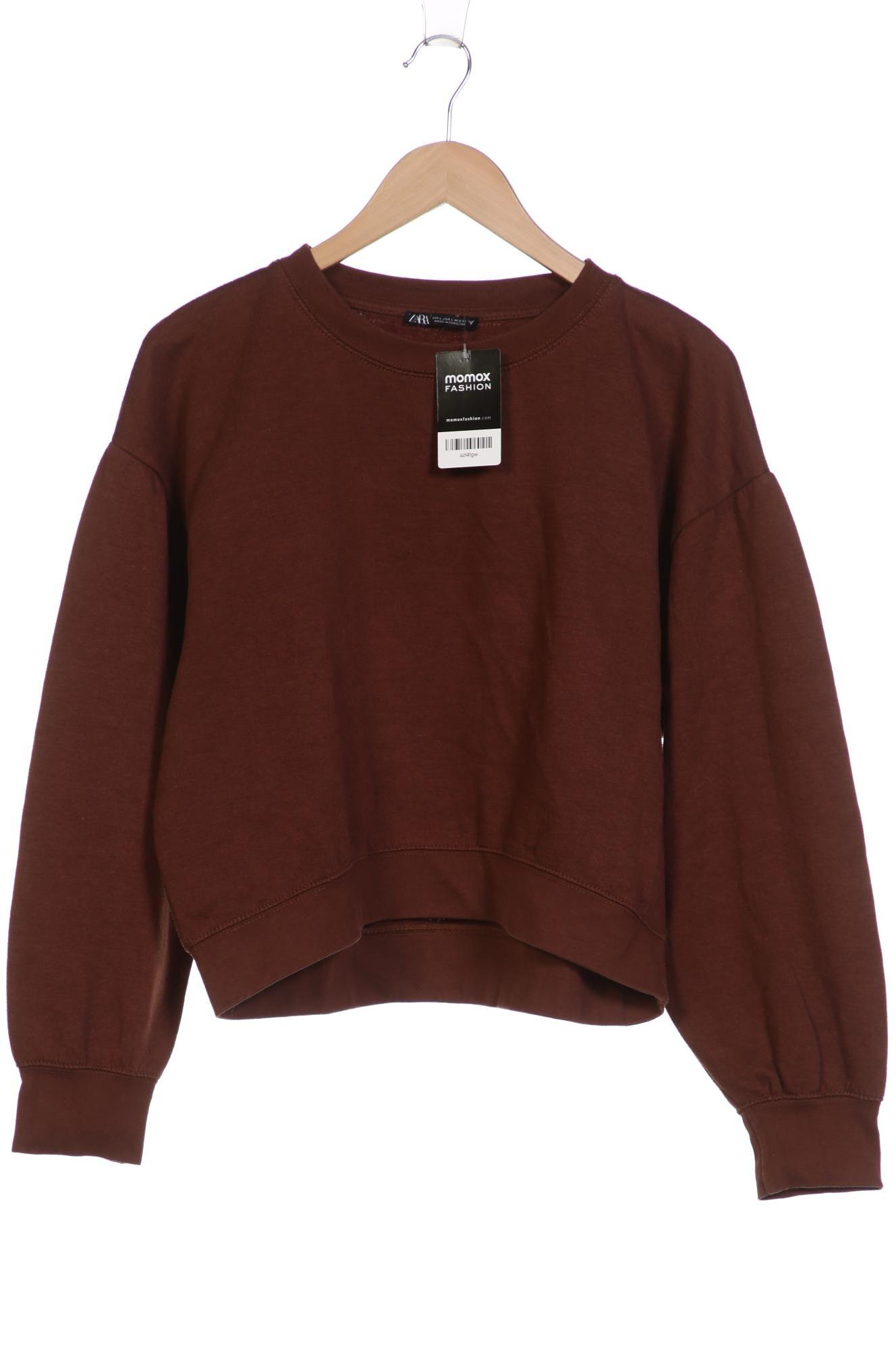 

Zara Damen Sweatshirt, braun, Gr. 42