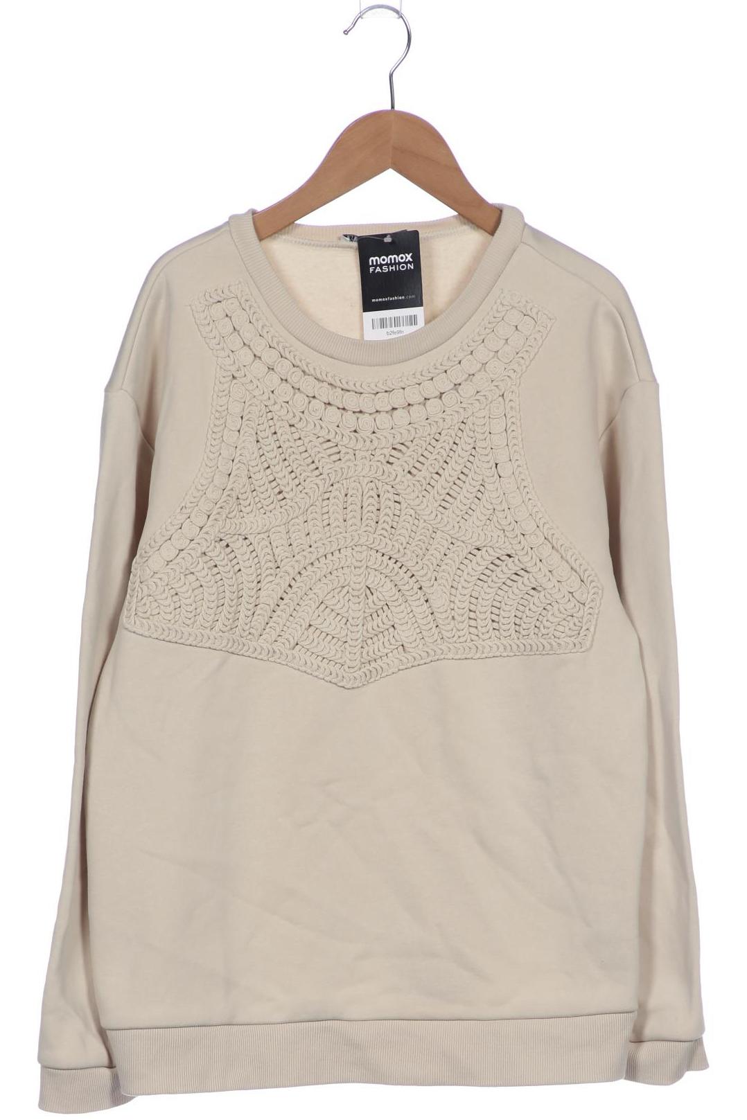 

Zara Damen Sweatshirt, beige, Gr. 36