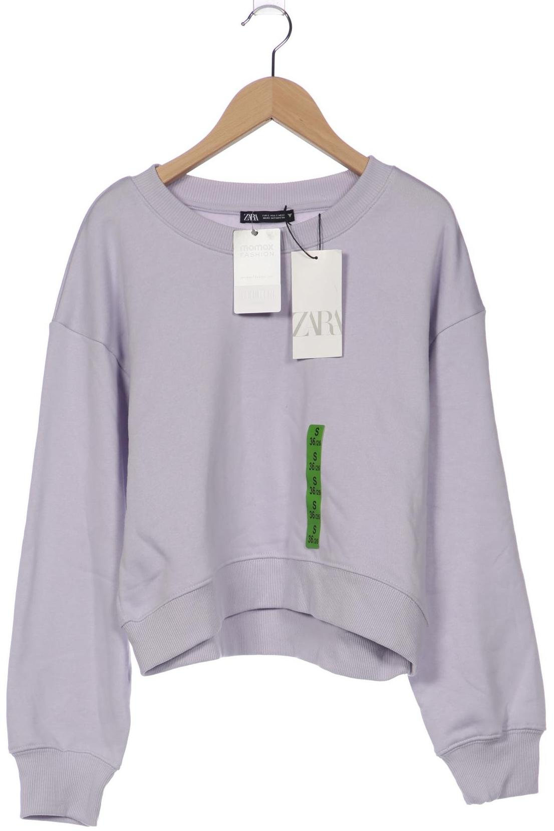 

Zara Damen Sweatshirt, flieder, Gr. 36