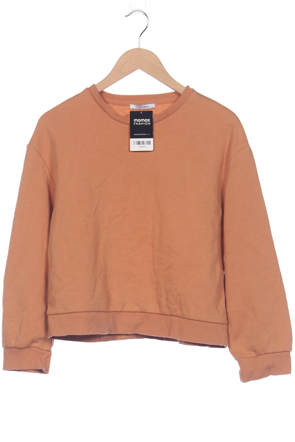 

Zara Damen Sweatshirt, orange, Gr. 36