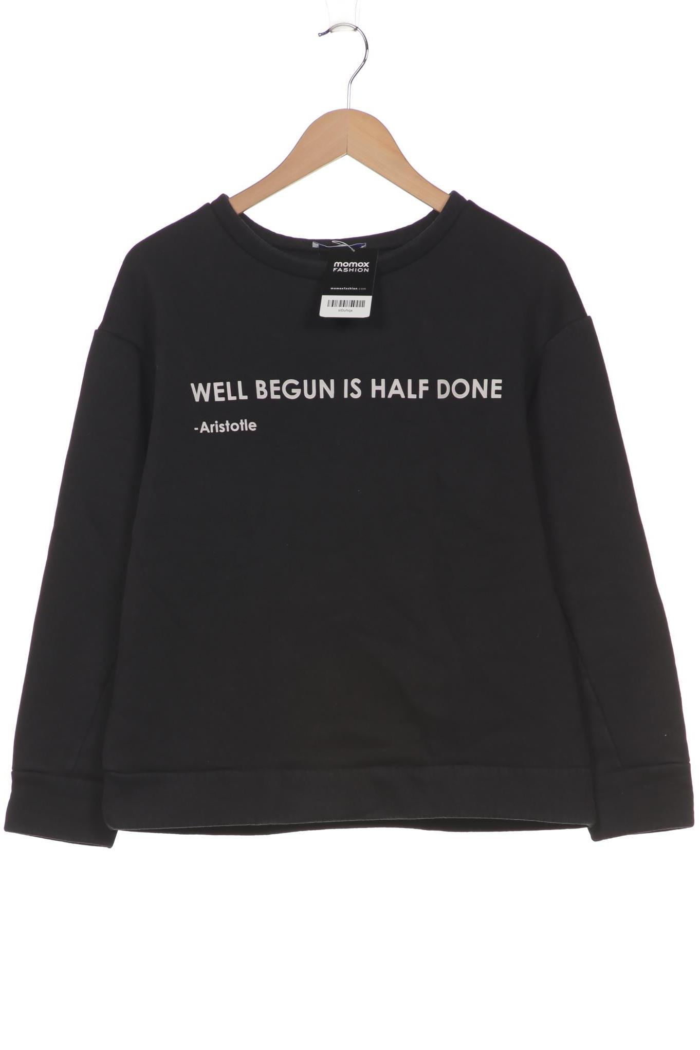 

Zara Damen Sweatshirt, schwarz, Gr. 36