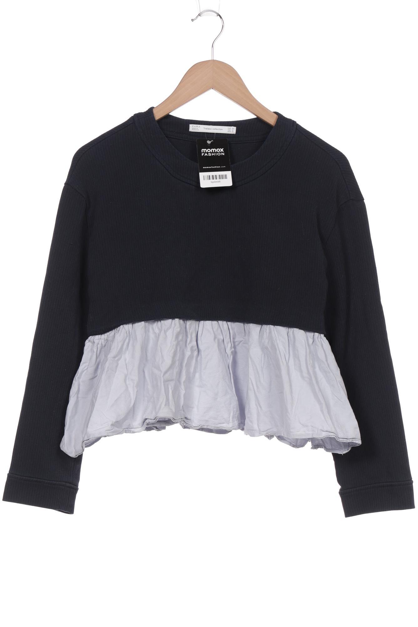 

ZARA Damen Sweatshirt, marineblau
