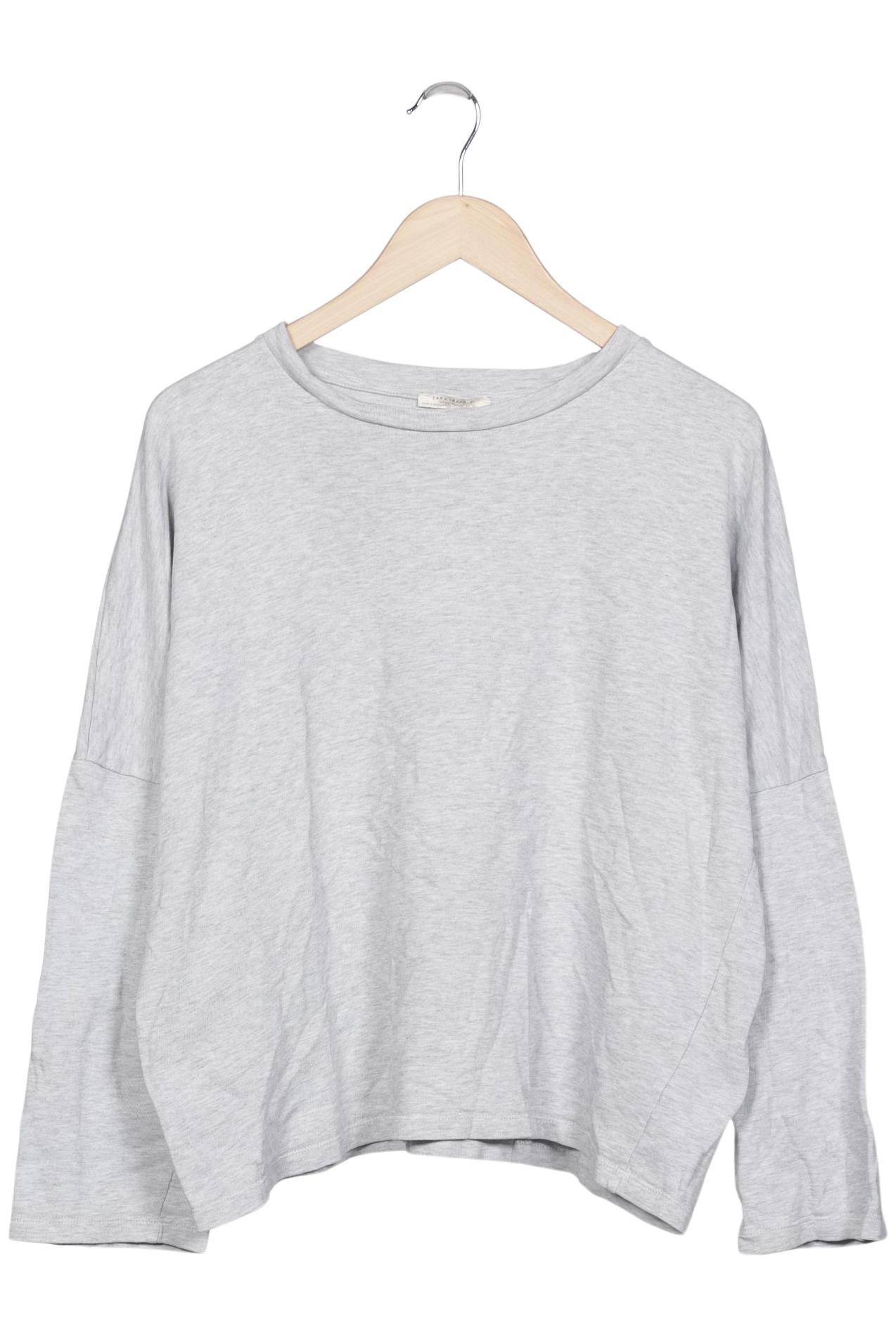 

Zara Damen Sweatshirt, grau, Gr. 36